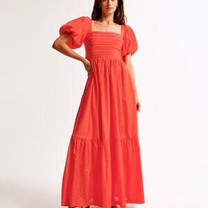 The A&F Emerson Drama Bow Back Maxi Dress